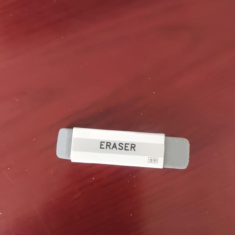 1 ks Guma Silikonová guma Dvojí použití na tužky a pera, Hladká textura, Ideální pro kancelářské a zkušební prostředí, Kancelářské potřeby