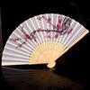 1pc/3pcs/5pcs-Vintage Folding  Fan Decorative Fan Floral Pattern Folding Fan For Home Decor Art Supplies
