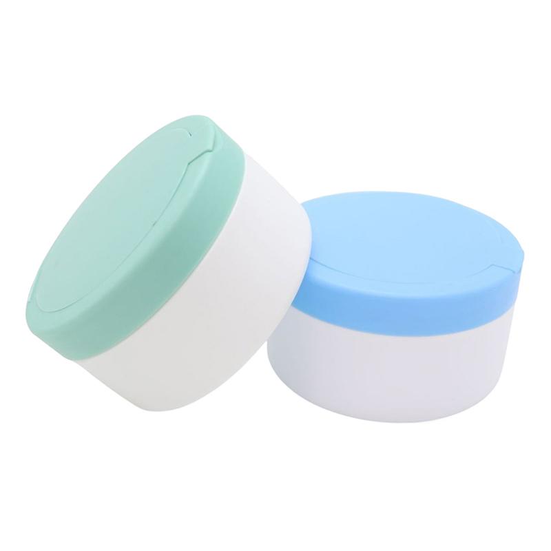 Professional 140g Large-Capacity Baby Powder Puff Box Portable Talcum Container with Sieve for Home, Salon, and Infant Care