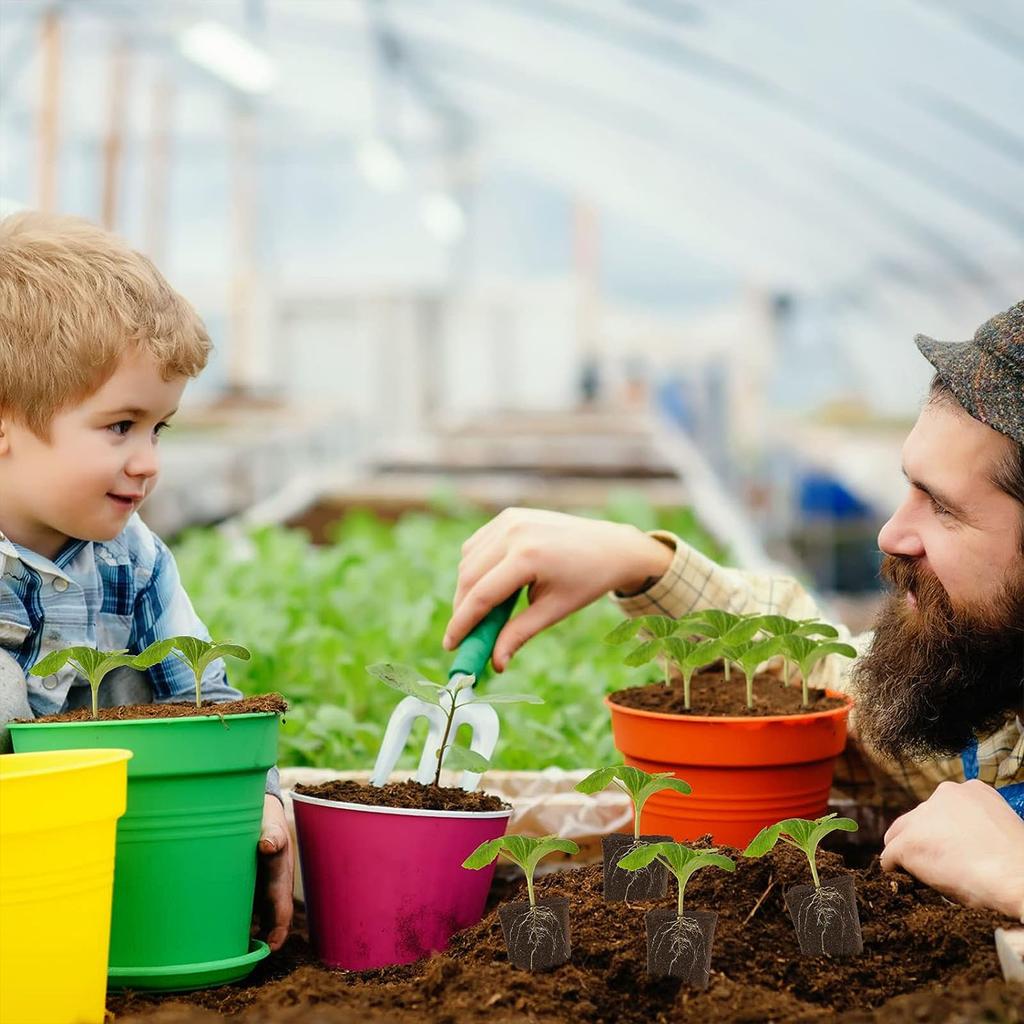 30pcs Plant Seedling Pot Inorganic Carbon Mud Planting Sponge For Seed Germination And Shaping Practical Gardening Accessories