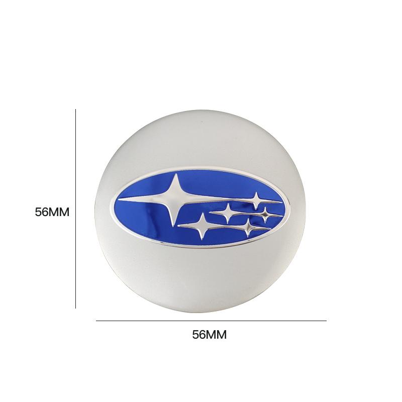 For Subaru Impreza Legacy WRX STI BRZ Forester Ascent Outback Crosstrek 4Pcs Car Wheel Center Covers Auto Emblem Stickers yu0