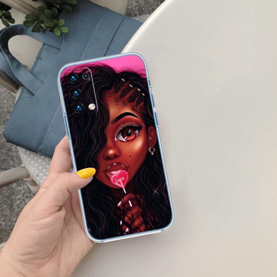 

CJ88 Poppin Black Girl Case for Motorola Moto G40 G04 G05 One Ace Action Fusion + Plus Hyper Macro Vision Zoom Motorola One Action