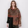 Ethnic Style Sunscreen Shawl Sun Protection Cashmere Scarf Soft Paisley Shawl  Travel