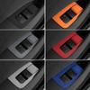 Italian Top Suede Trim Sticker LHD RHD for Tesla Model 3 Highland 2025 2025-Up Window Lifter Switch Car Interior Accessories