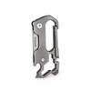 Tibitdeer Titanium Metal Keychain with Carabiner and Bottle Stylish and and Durable for Home and Outdoor Perfect As a Gift for Men and Women Opener,
