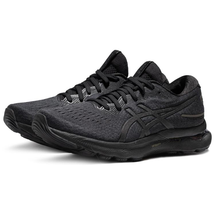 New Asics Gel Nimbus 24 2E Wide 'Triple Black' 1011B361-002