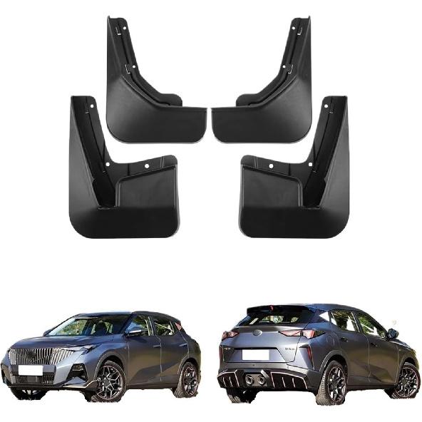 

4pcs Mudguards | Compatible with Trumpchi GS3 II GAC GS3 Emzoom 2023 2024 2025 Mud Flaps Splash Guards Fender MudFlaps Car Accessories(R Style R style version