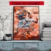 Haaland Personalized Name Round Diamond Painting Kit Diamond Embroidery Painting Rhinestones Mosaic Frameless Handwork Decoration Arts