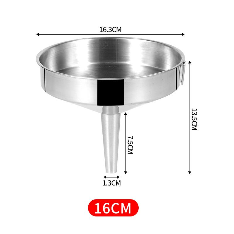

Набор воронок из нержавеющей стали с фильтром: Большие и малые калибры для масла, вина, кухонного использования