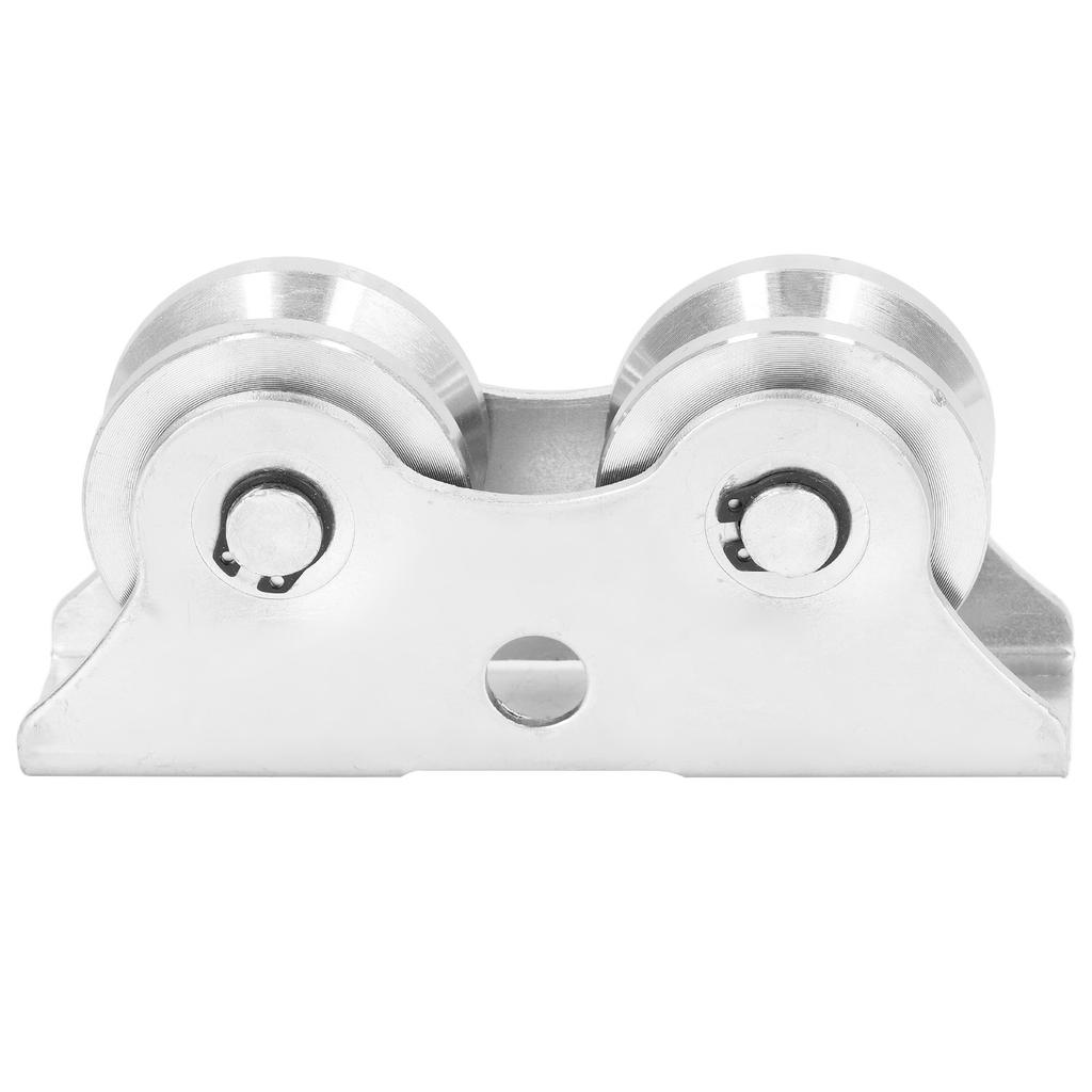 Nutrad V-förmiges Nutrad mit Halterung 45 Stahl für hängende Schiebetore