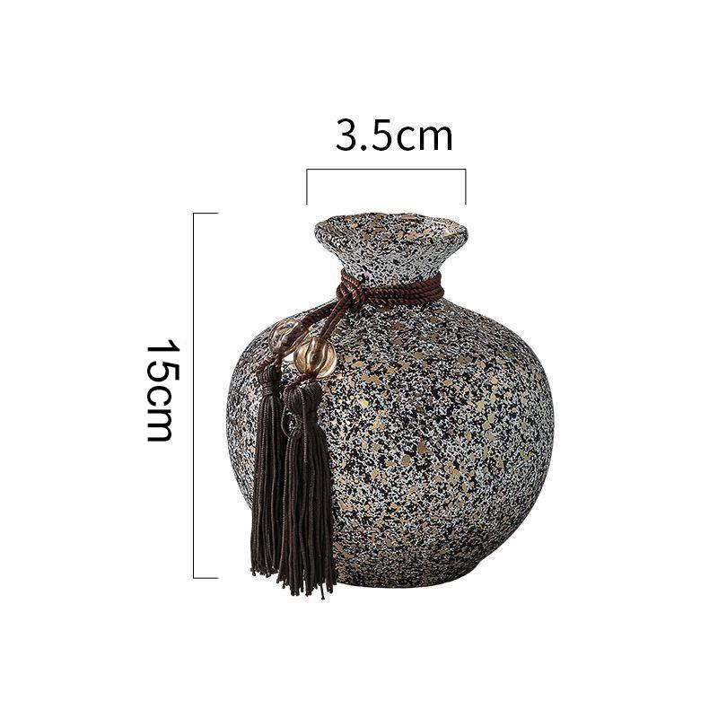 

vintage hydroponic vase Celadon High Flower Pot countertop flower arrangement vase Ceramic Blue and White Porcelain Floral Art