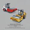 1:60 Scale Engineering Car Model Road Roller Excavator Bulldozer Toy  Collection Toys