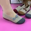 New Spring and Summer Cloth Shoes Ultra-light and Breathable Flat Bottom Medium and Shallow Mouth Single