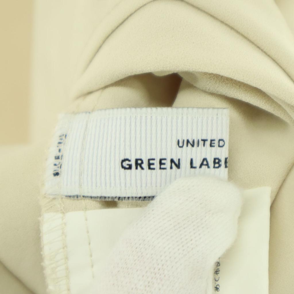Beauty Products Green Label Relaxing Short Sleeve Round Neck Blouse Women Used
