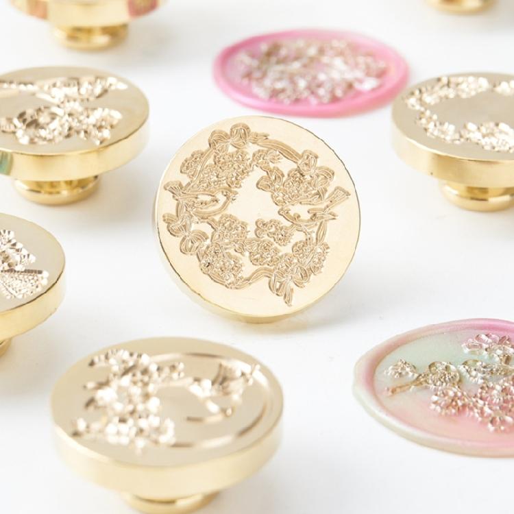 3Pcs Wax Seal Stamp Head Scrapbooking Stamp Head Emboss Sealings Waxes Stamp Head Brass Sealing Stamp Head Replacement