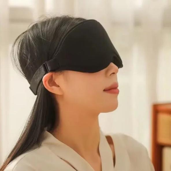 Summer Soft 3D Eye Mask Breathable Pressure Free Sleeping Mask Light Blocking Capsule Eye Mask Relieve Fatigue