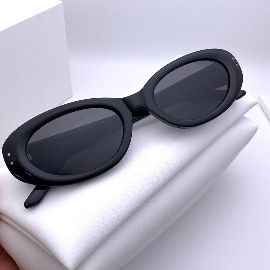 

Женские солнцезащитные очки GM 2024 года в овальной оправе «кошачий глаз» — шикарный вогнутый дизайн с защитой от солнца 54-21-142