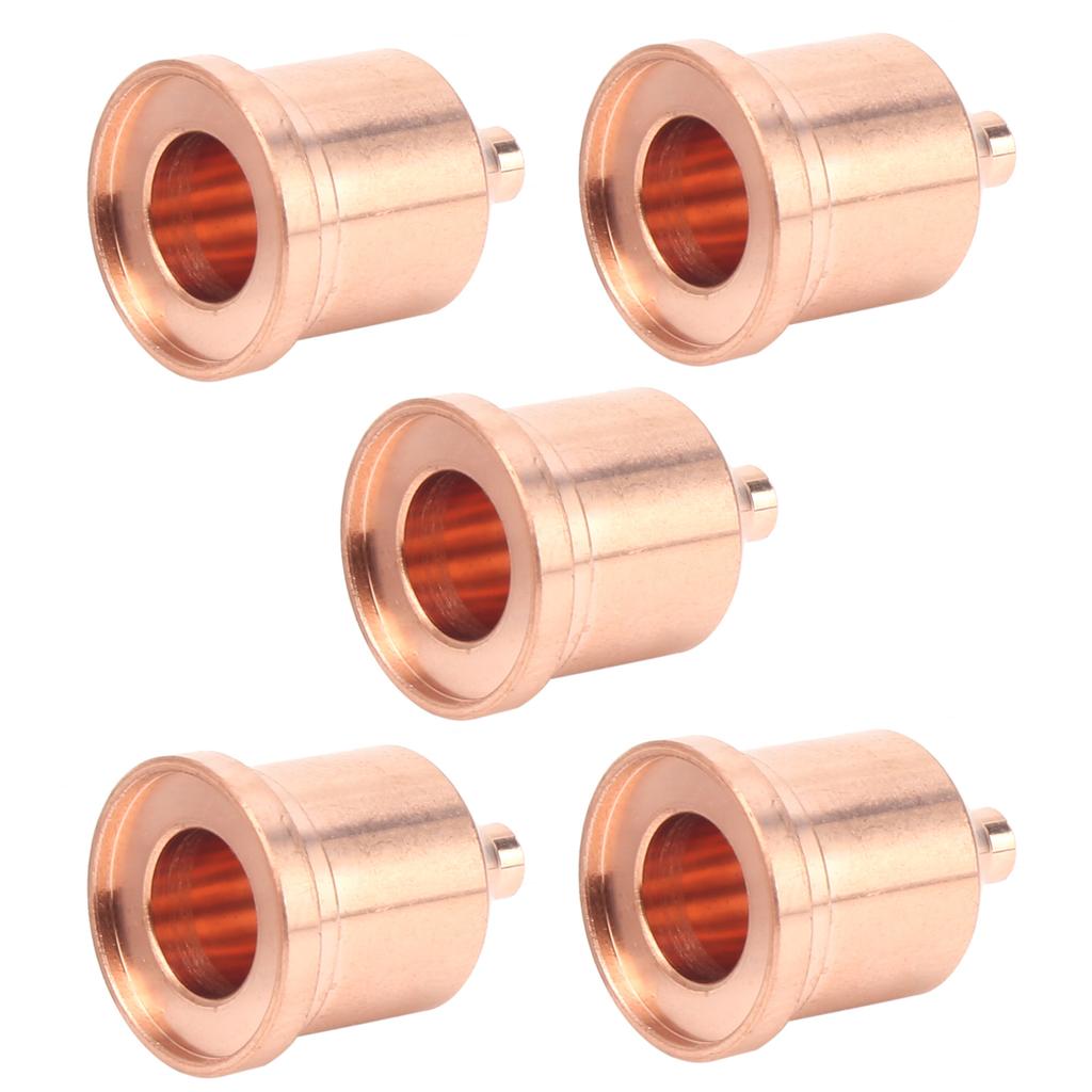 5ks trysek pro plazmový řezací hořák s měděnou krytkou pro svařovací příslušenství 120931