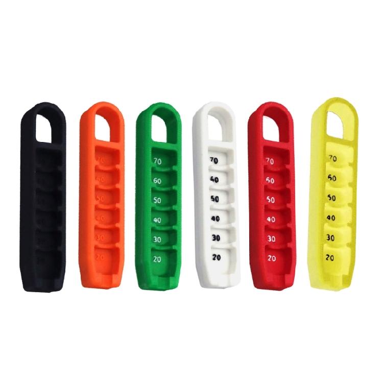 Golf Tees Height Adjuster Golf Tees Height Gauge Elevator Training Tool Plastic Adjustments Tees Height Positioner