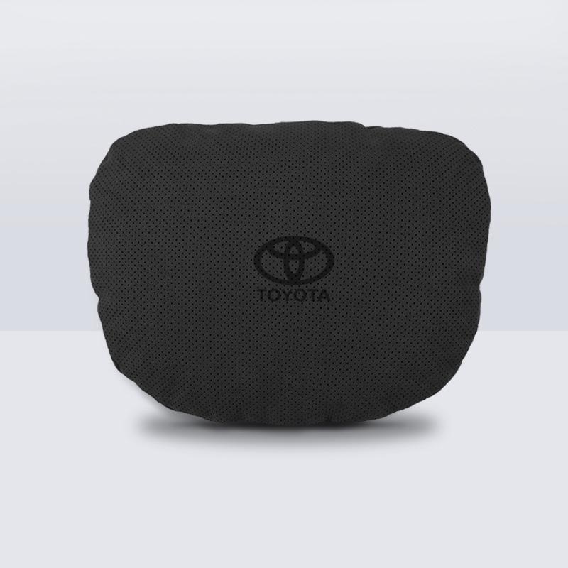 Suede Lumbar Support Cushion for Toyota Headrest - Camry, Highlander, Avalon, RAV4, Wildlander