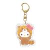 K Company Sanrio Characters Acrylic Keychain Hello Kitty (Banzai Series) (Red Panda) SAB-AK-KT