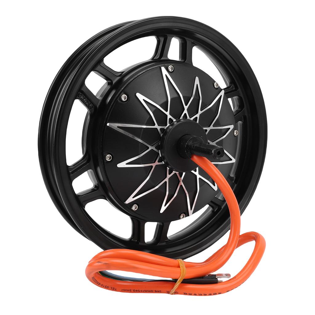 14in Wheel Hub Motor 48V 60V 72V 2000 5000W High Power Aluminum Alloy Brushless Hub Motor for Electric Motorcycle