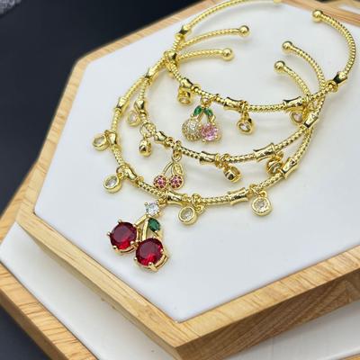 Lebensbaum & Schmetterling Zirkon Armreif - Eleganter Retro Schmuck