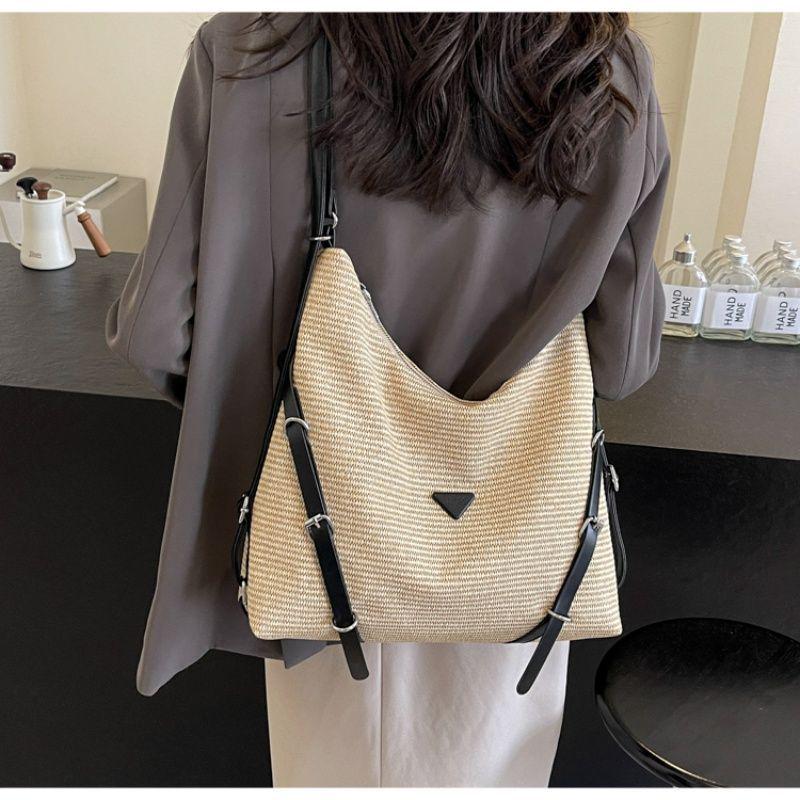 2025 Women s Retro Fashion Tote: High-Capacity, Versatile, Lightweight Luxury Shoulder & Commuting Backpack