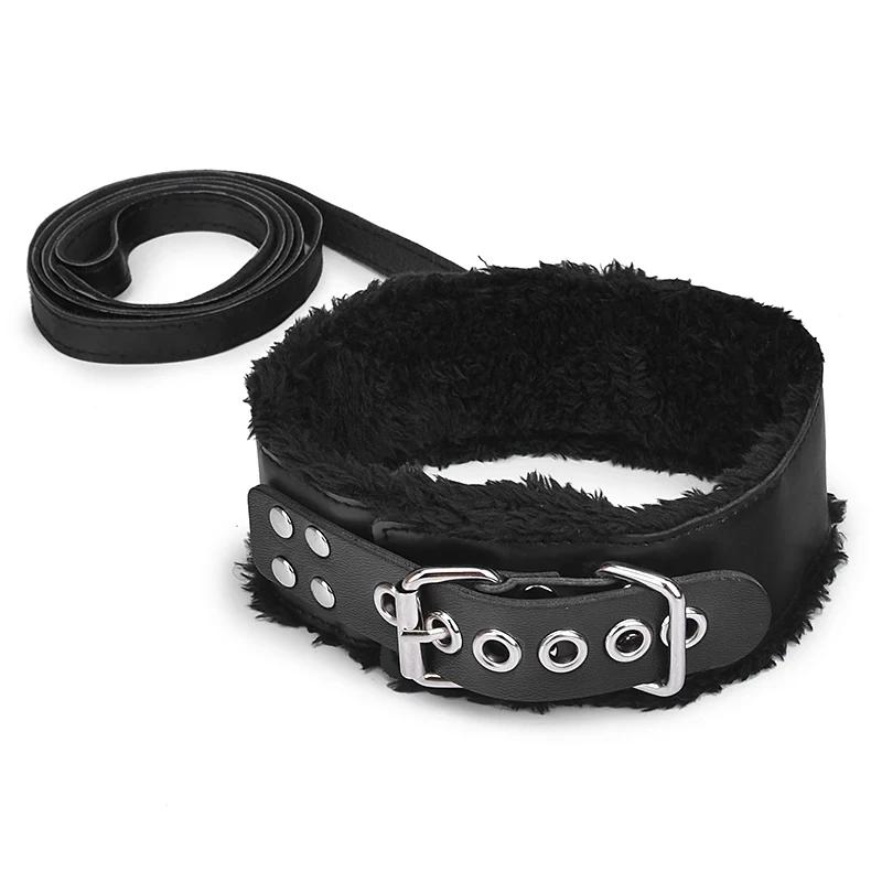 Bondage Kits Extendable Products Sexy Leather Leash Set Handcuffs Ankle Cuffs Bdsm Toys For Couples Women 18 Adult Sex Games