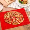Non-Stick Silicone Baking Mat 16*11in Pyramid Cooking Mat BPA Free Pan For Baking Microwave Oven  Easy Cleanup Roast Chicken Mat
