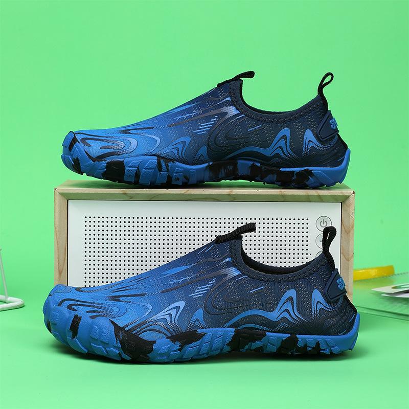 New popular outdoor children's creek shoes men's and women's seaside anti-cut soft-soled wading shoes amphibious beach water shoes