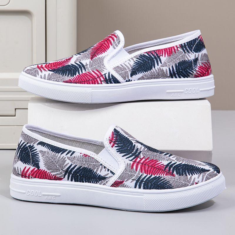 

Canvas Low Top Women s Shoes, Breathable and Casual In Summer, One Foot Cloth Shoes 40