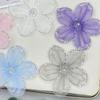 Corsage Organza Floral Patch Mesh Lace Wedding Dress Applique  Clothing DIY Accessories