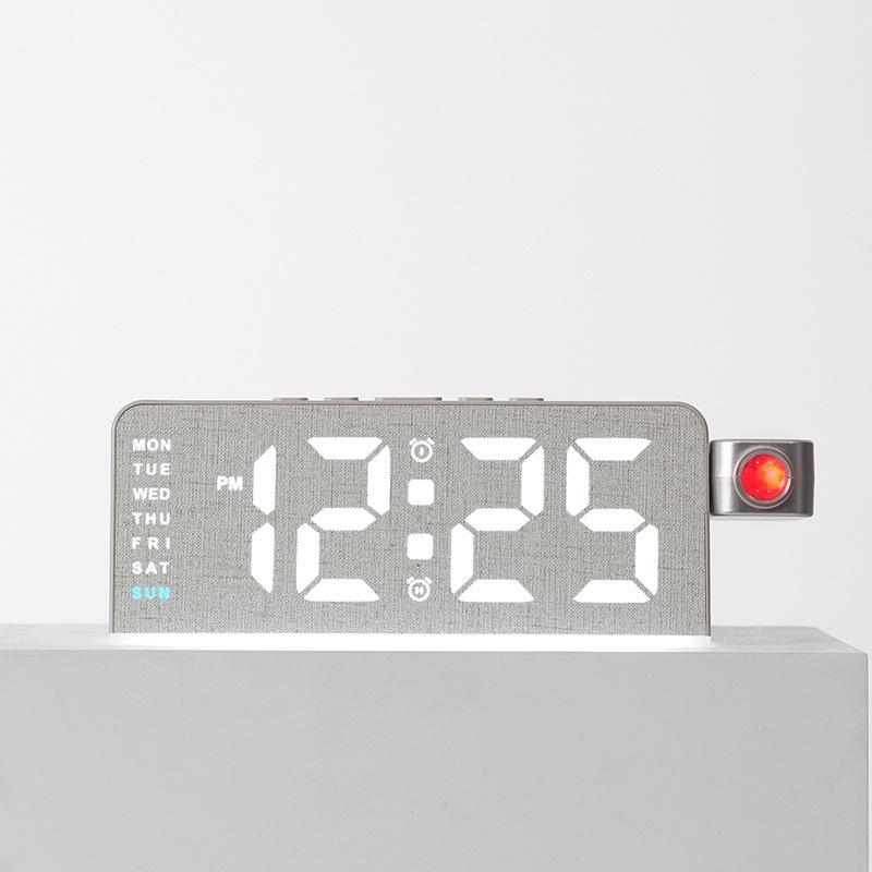 Cross-Border Bestseller: GH9019 LED Ambient Projection Alarm Clock