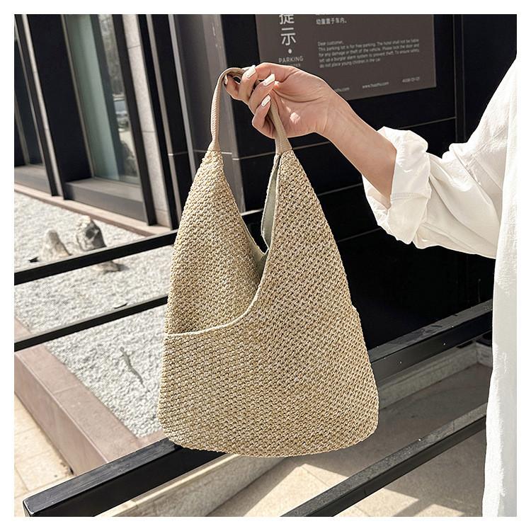 Woven Ladies With Open Top Design For Beach And Travel