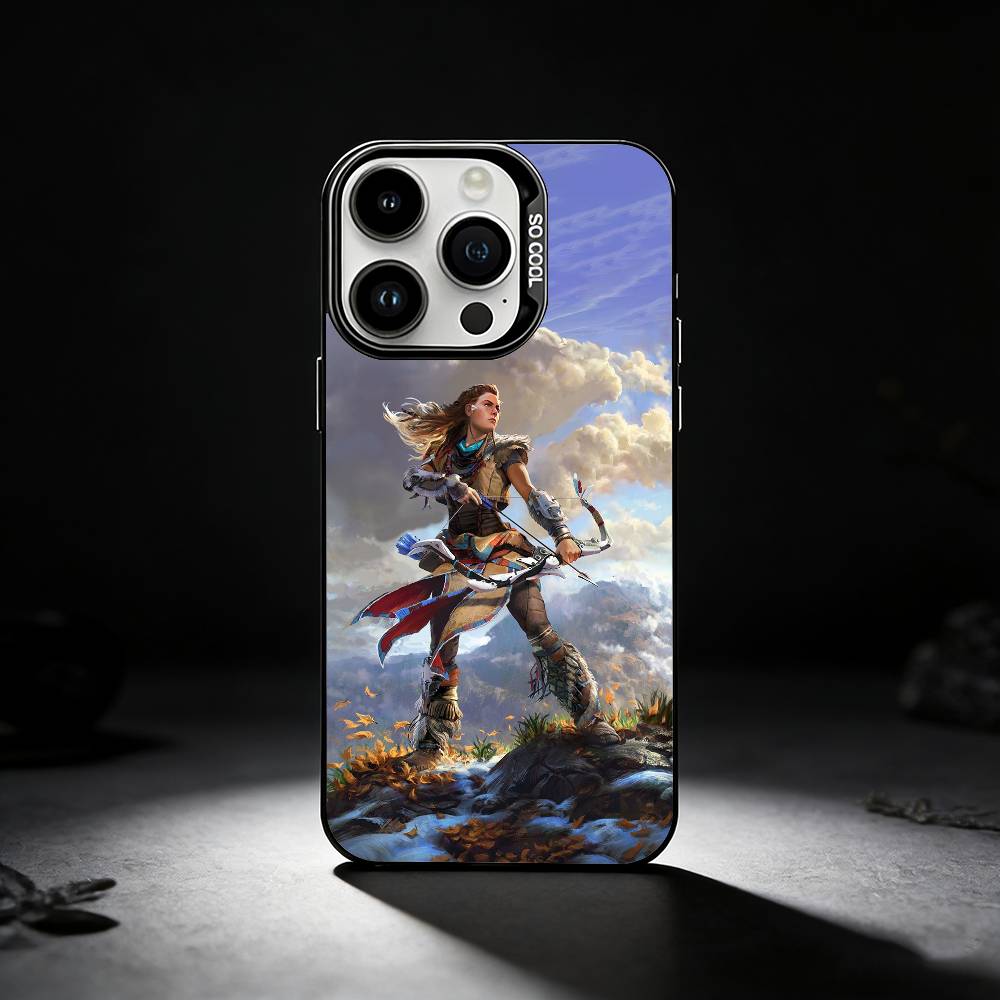 

COOL A-Alo-y Phone Case For iPhone 17,16,15,14,13,12,11 Plus,Pro Max,XS,Colored silver phone case iPhone14Pro