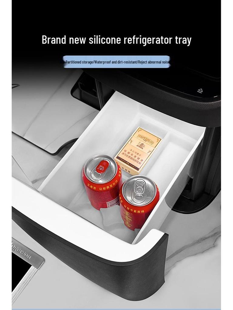 X9 Car Refrigerator Organizer Tray for 24-25 Xiaopeng Models