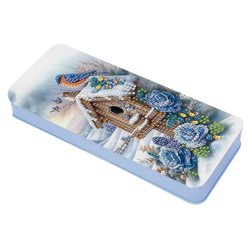 Diamond Painting Pencil Case Diamond Art Organizer Box Aesthetic Diamond Art Pen Holder Diamond Painting Stationery Case