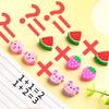 Coollooda Mini Erasers Fruit Animal Pencil Erasers for Kids Adorable Pencil Erasers Featuring Cute and Fruits Perfect As Rewards and Prizes for and