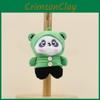 Turn Into Panda Frog Duck Bear Plush Toy Keychain Bag Pendant Doll Gift Kids