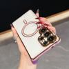 For Samsung Galaxy S25 Ultra Magnetic Case Electroplated 2.0mm Acrylic TPU Phone Back Cover