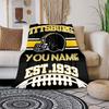 Football Fans Customize Your Name Blanket Warm Comfortable And Soft Blankets Are Suitable For Home Chairs Office Sofas Sofas Office Camping And Gifts