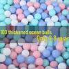 Нетоксичний кольоровий надувний басейн з кульками для малюків із потовщеними морськими кульками