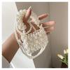Fashion Handmade Beaded Pearl Small Bag Women's Spring and Summer New Mini Temperament Oblique Span Small Bag