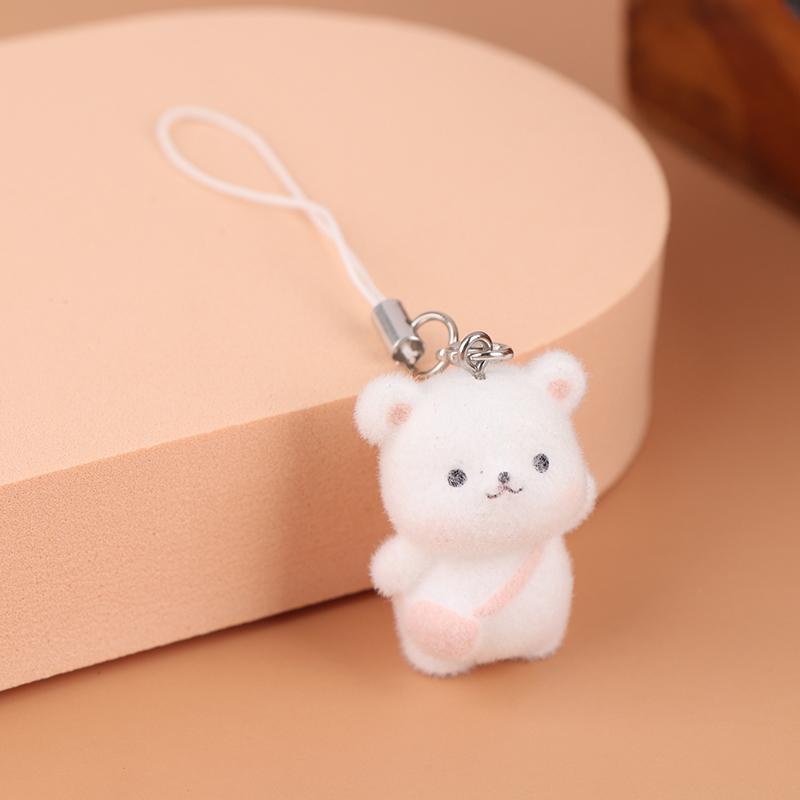 Decoración de Osito Lindo y Peludo Regalos Amantes de los Osos Mujeres Niñas Llavero de Oso Kawaii Llavero de Oso Lindo