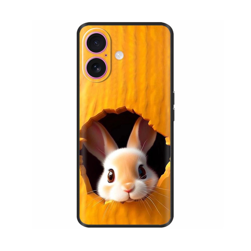 Case For Apple iPhone 16 16 Pro Max Plus Heart Butterfly Full Protection Soft Liquid Silicone Cover for iPhone 16 Plus Pro Max