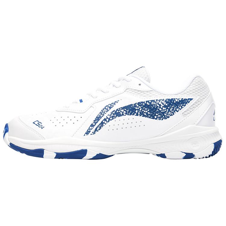 

Li Ning Rubber Slip Resistant, Abrasion Resistant, Breathable Low top Badminton Shoes Unisex Blue AYTS061-3 39