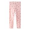 European & American Pure Cotton Girls' Leggings - Spring/Summer Style, Princess Design, Long Pants for Children