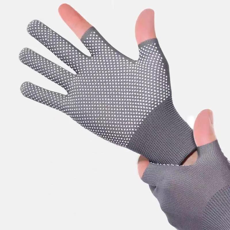 

Unisex Wear-resistant Breathable Cycling Gloves - Non-slip, Touchscreen Compatible, Fingerless 1 pair