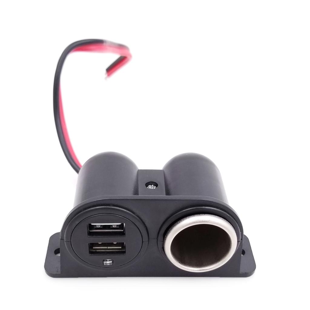 Mobile Phone USB SUV Vehicle Under-dash Mount 12V/ Charger Phones Charge Power Supply Fast Charging Universal Device